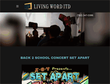 Tablet Screenshot of livingworditd.org